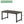 Large Computer Desk With Steel Frame for Home Office Workstation