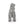 Charming Cocker Spaniel Dog Statue Bench Gray Magnesium Oxide