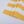 2-Piece High Back Patio Chair Cushion Set, Yellow/White