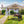 Outdoor Grill Gazebo With Double Tier Soft Top Canopy, Steel Frame, Bar Counters & Hook