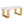 Office Executive Desk For Home Office - White / Gold