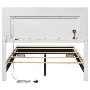 Felicity - LED Panel Bed With Built In Lighting