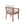 Outdoor Dining Chairs Set for 2, Acacia Wood Frame with Teak Finish