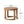 Outdoor Acacia Wood Side Table, Solid Side Table For Patio, Pool, Porch - Brown Wash