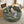 Round Oversized Sofa Bed With 5 Throw Pillows