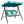 Outdoor Patio 3 Person Porch Swing Bench Chair with Canopy-Blue
