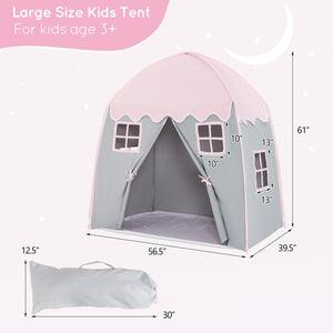 Portable Indoor Kids Play Castle Tent