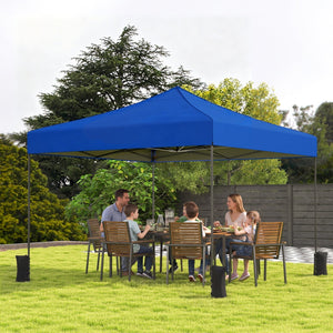 9.5 x 9.5 Feet Pop up Canopy Tent with Adjustable Heights