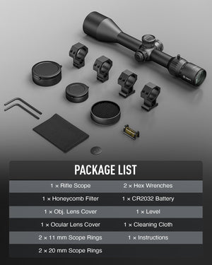 Pinty Vexa HD 7-35x56 FFP Rifle Scope