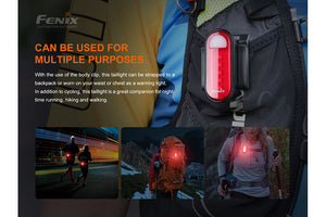 Fenix BC05R V2.0 Rechargeable Bicycle Tail Light - TRAPSKI