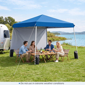 Pop Up Canopy Tent 9x9 ft with Carry Bag and Stakes