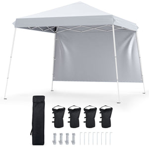 Pop Up Canopy Tent 9x9 ft with Carry Bag and Stakes