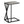 Accent Table C-Shaped - Contemporary Modern