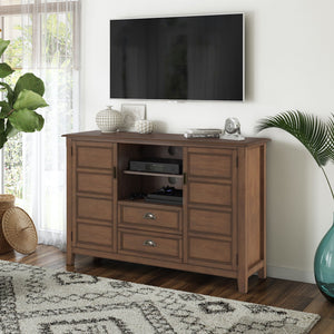 Burlington - Handcrafted Tall TV Media Stand
