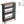 Slim 4 Tier Rolling Utility Cart With Wheels, Narrow Kitchen Storage Trolley - Brown / Black