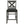 5 Pieces Counter Height Rustic Farmhouse Dining Room Wooden Bar Table Set With 2 Stools And 2 Chairs