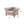 Aurelia - Linen Chair With Pillow - Beige