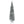 HOMCOM 9' Tall Unlit Snow-Flocked Slim Artificial Christmas Tree