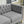 L-Shaped Corner Sofa, 5 Seater Sectional With Tufted Design