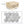 Hexagon Natural Stone Marble Tile, 3D Fluted (Set of 12)