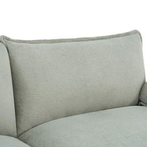 Modern Single Seat Accent Chair With Side Storage Pockets