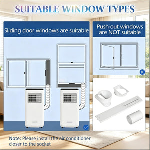 Portable Air Conditioner with Powerful Cooling and Multiple Modes