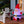 Inflatable Christmas Santa Claus with Rotating Magic Ball Light