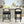 Americana - Mid-Century Modern Cane Back Counter Stool