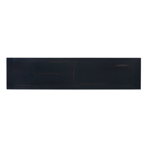 TREXM 63" Long Console Table with Drawers and Shelf