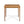 Outdoor Minimalist Acacia Wood Rectangle Bar Table