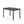 5 Piece Dinning Set With Faux Marble Top, Table & 4 Chairs - Black