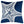 Seastar Starfish Pillow Cover - Indigo