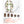 63-Inch Tall 6-Tier Indoor Plant Stand with Grow Lights (2-Pack)