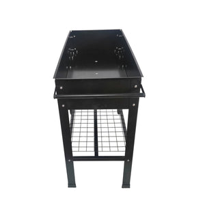 Mobile Metal Raised Garden Bed Cart with Legs