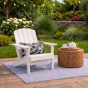2 Pack Outdoor Lumbar Pillow with Inserts