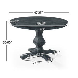 Round Dining Table (2 Boxs)