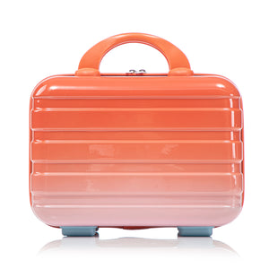 2 Pc PC Spinner Wheel Luggage Set with Gradient Color and Lock