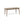 Placidity Outdoor Expandable Dining Table with Slatted Tabletop and Tapered Legs