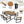 7 Pieces Outdoor Dining Set Patio Dining Table And Chair Set With And Removable Cushions For Patio