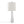 Pearl - Contemporary Table Lamp (Set of 2) - Matte White / Natural Shell