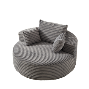 55' Corduroy Sponge Single Sofa