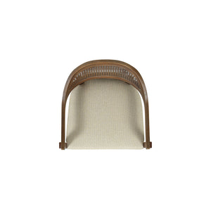 Americana - Mid-Century Modern Cane Back Counter Stool