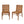 Outdoor Acacia Wood Dining Chair (Set of 2)