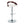 Grotto - Contemporary Adjustable Barstool & Swivel With Rounded T Footrest (Set of 2)