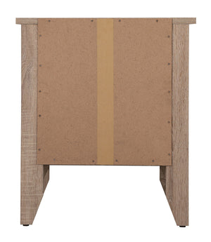Roller Drawer Glides Nightstand