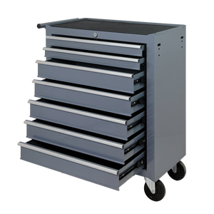 Multifunctional Rolling Tool Chest with 7 Drawers