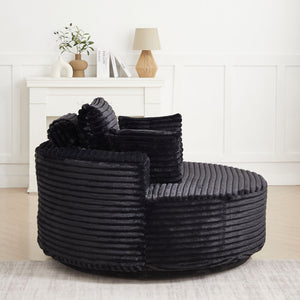 Swivel Chair With 360° Rotation For Living Room