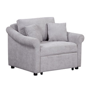 Convertible Sleeper Chair With Adjustable Backrest