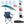 Foldable Beach Chair with Detachable Umbrella Armrest Adjustable Canopy Stool with Cup Holder Carry Bag for Camping Poolside Travel Picnic Lawn Chair