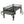 Gaming - Twin Loft Bed With Desk And LED - Black